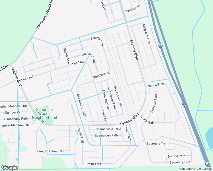 map of restaurants, bars, coffee shops, grocery stores, and more near 6 Sea Flower Path in Palm Coast
