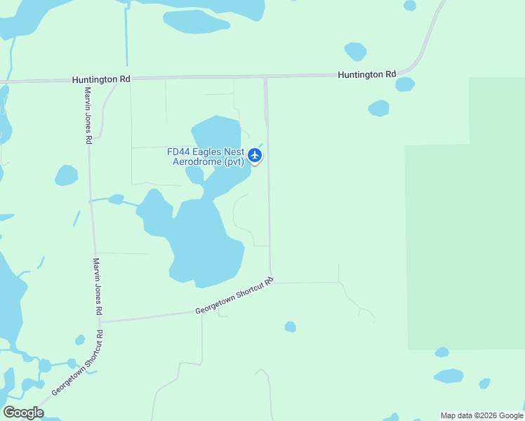 map of restaurants, bars, coffee shops, grocery stores, and more near 124 Eagles Nest Lane in Crescent City