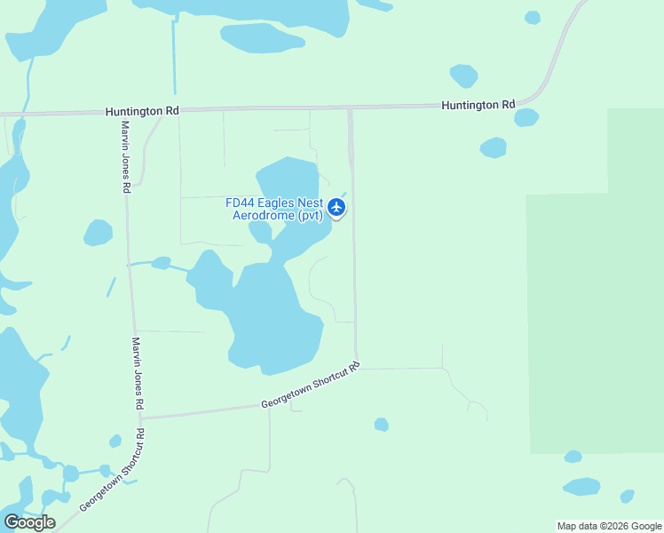 map of restaurants, bars, coffee shops, grocery stores, and more near 124 Eagles Nest Lane in Crescent City