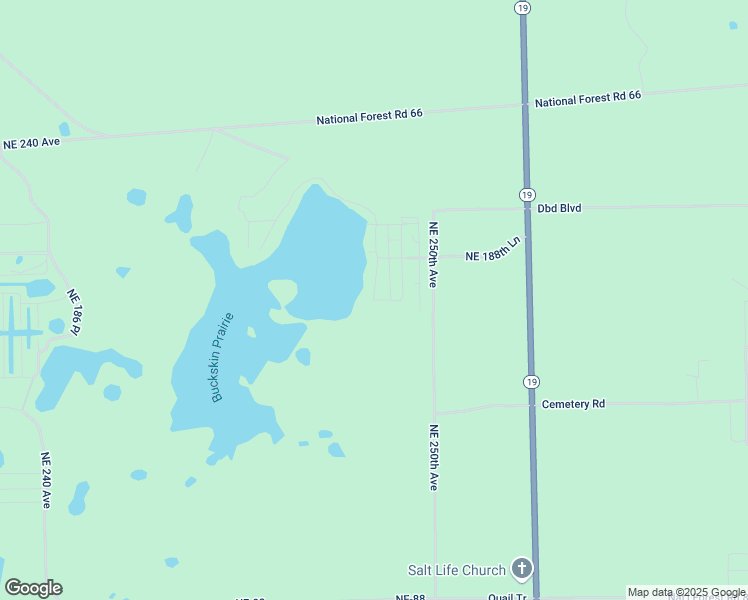 map of restaurants, bars, coffee shops, grocery stores, and more near 14628 Northeast 248th Court in Fort McCoy