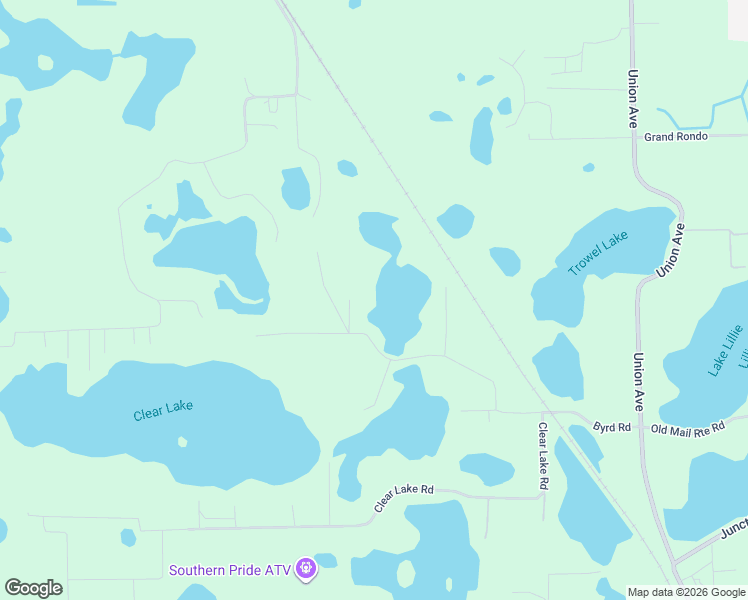 map of restaurants, bars, coffee shops, grocery stores, and more near 282 Byrd Road in Crescent City