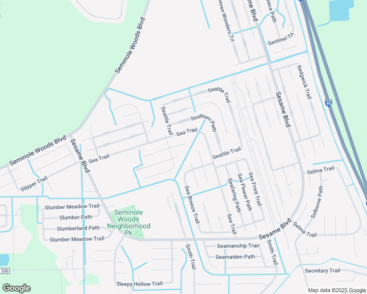 map of restaurants, bars, coffee shops, grocery stores, and more near 10 Seagull Place in Palm Coast