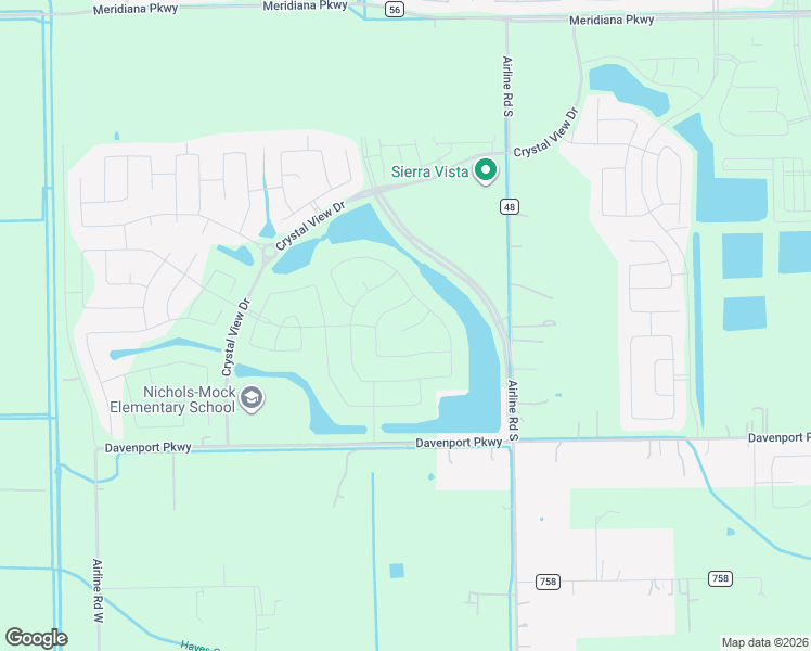 map of restaurants, bars, coffee shops, grocery stores, and more near 10600 County Road 48 in Rosharon