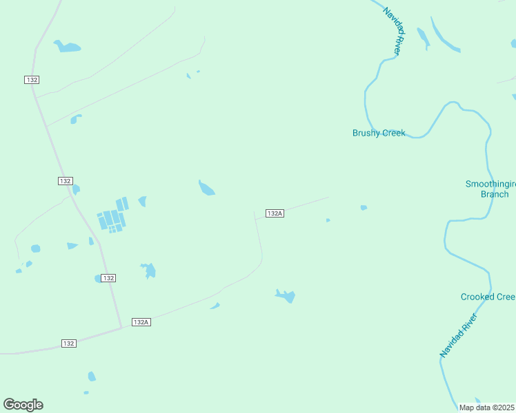 map of restaurants, bars, coffee shops, grocery stores, and more near 772 County Road 132A in Hallettsville