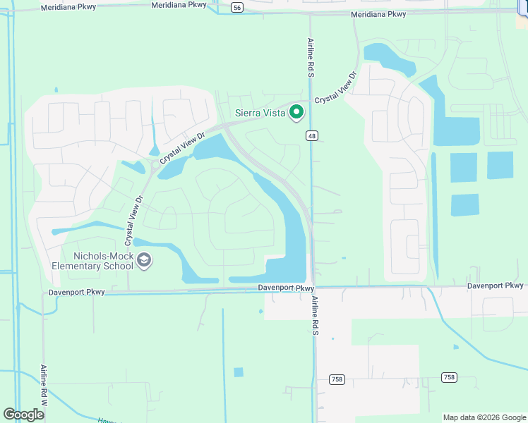 map of restaurants, bars, coffee shops, grocery stores, and more near 10815 Airline Road South in Rosharon