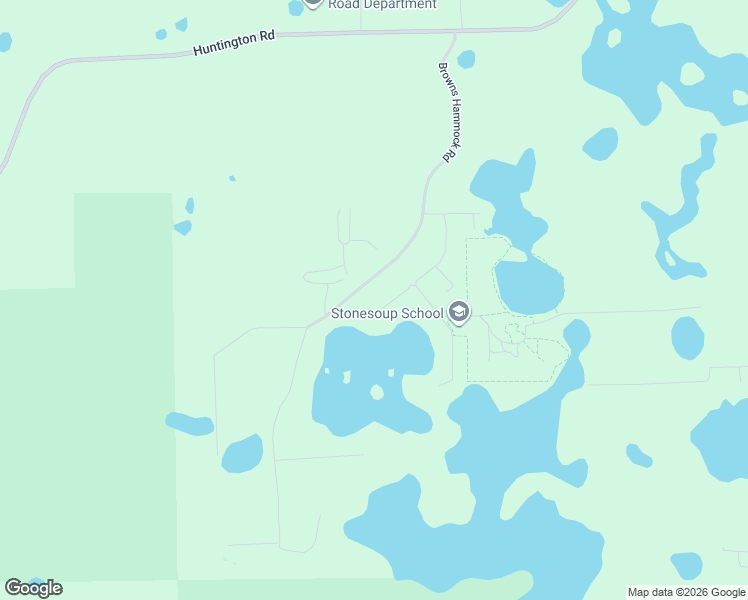 map of restaurants, bars, coffee shops, grocery stores, and more near 228 Brown Hammock Road in Crescent City