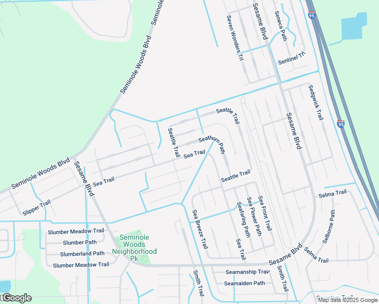 map of restaurants, bars, coffee shops, grocery stores, and more near 59 Sea Trail in Palm Coast