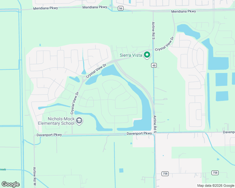 map of restaurants, bars, coffee shops, grocery stores, and more near 2099 Davenport Parkway in Rosharon
