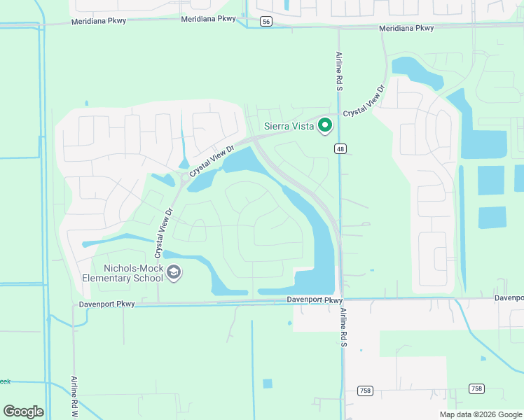 map of restaurants, bars, coffee shops, grocery stores, and more near 2099 Davenport Parkway in Rosharon