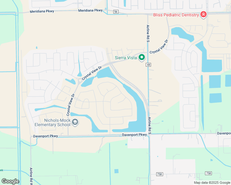 map of restaurants, bars, coffee shops, grocery stores, and more near 10514 County Road 48 in Rosharon