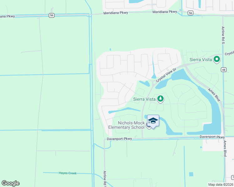 map of restaurants, bars, coffee shops, grocery stores, and more near 1130 Davenport Parkway in Rosharon