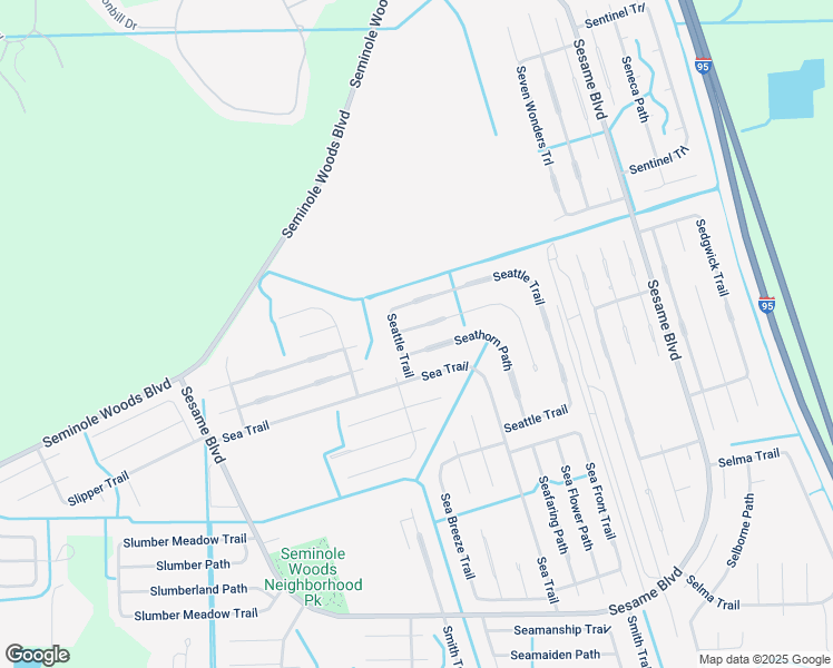 map of restaurants, bars, coffee shops, grocery stores, and more near 1 Seaton Valley Path in Palm Coast