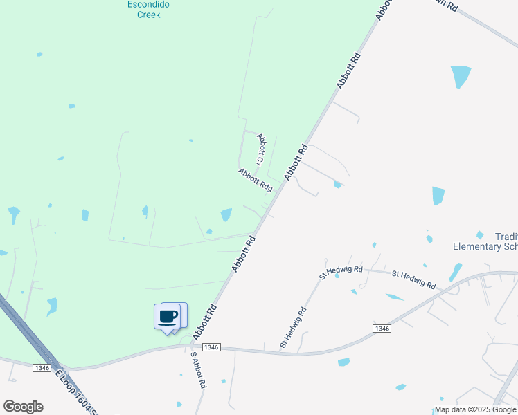 map of restaurants, bars, coffee shops, grocery stores, and more near 565 Abbott Road in Saint Hedwig