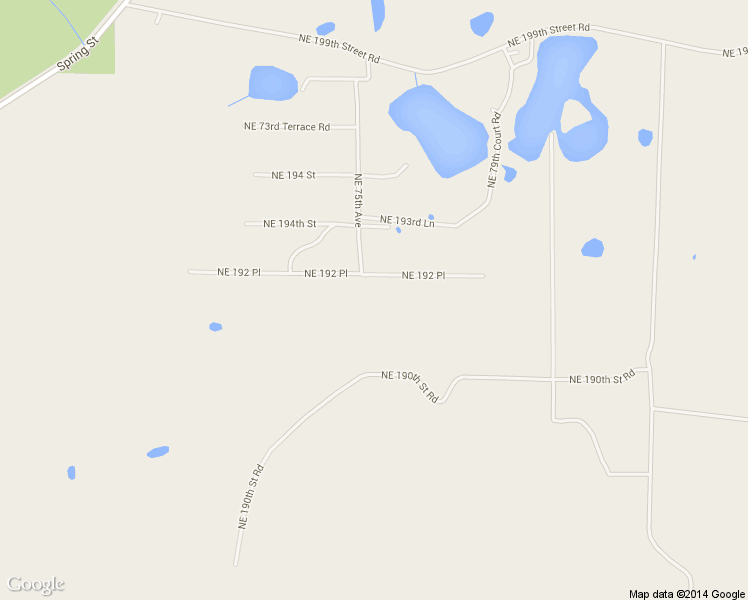 map of restaurants, bars, coffee shops, grocery stores, and more near 7396 Northeast 192 Place in Citra