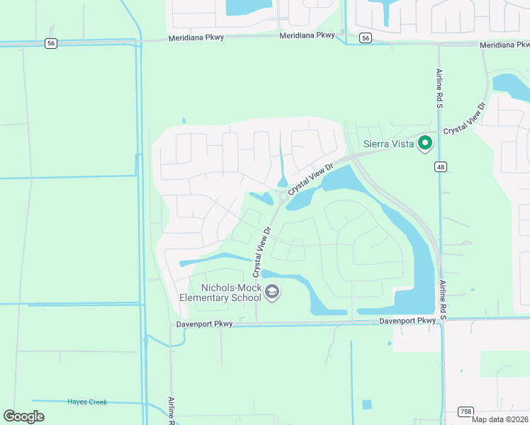 map of restaurants, bars, coffee shops, grocery stores, and more near 10424 County Road 48 in Rosharon