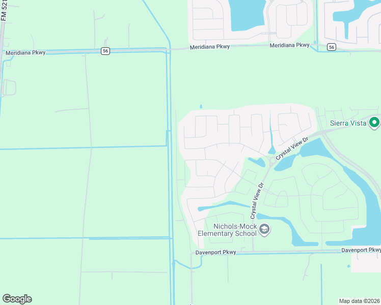 map of restaurants, bars, coffee shops, grocery stores, and more near 1234 Red Hills Drive in Rosharon