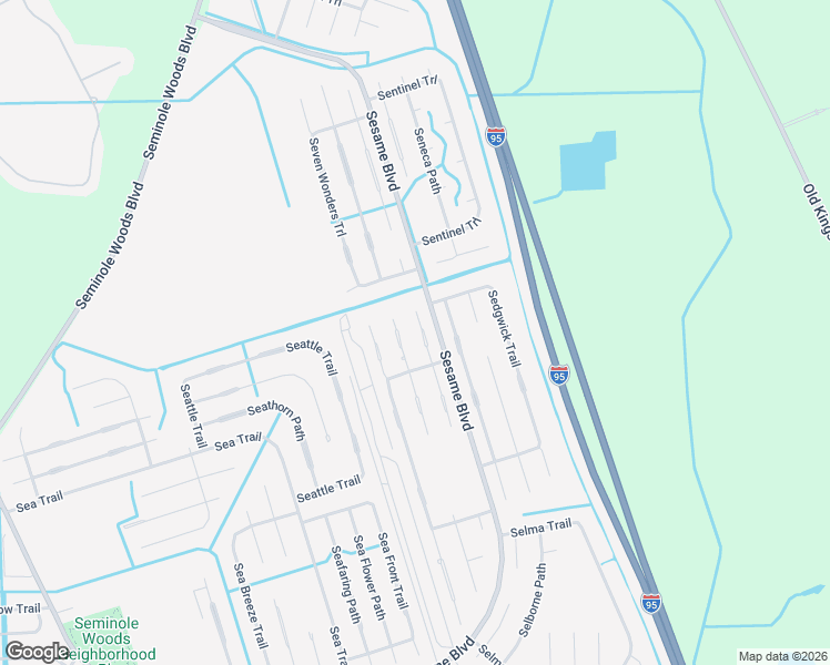 map of restaurants, bars, coffee shops, grocery stores, and more near 9 Serenade Place in Palm Coast