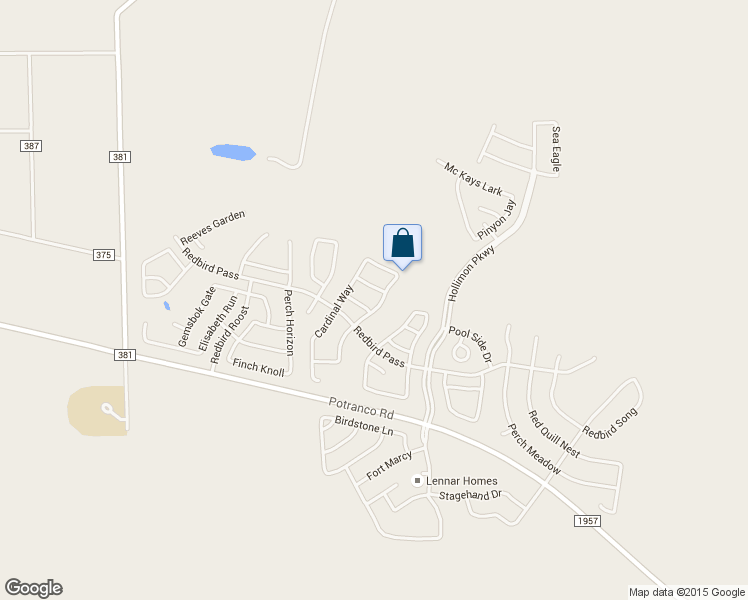 map of restaurants, bars, coffee shops, grocery stores, and more near 143 Coopers Hawk in San Antonio