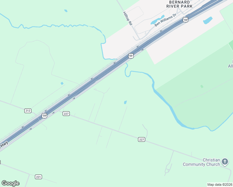 map of restaurants, bars, coffee shops, grocery stores, and more near 12248 Ora Lee Road in East Bernard