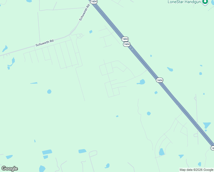 map of restaurants, bars, coffee shops, grocery stores, and more near 1520 Schuwirth Road in Converse