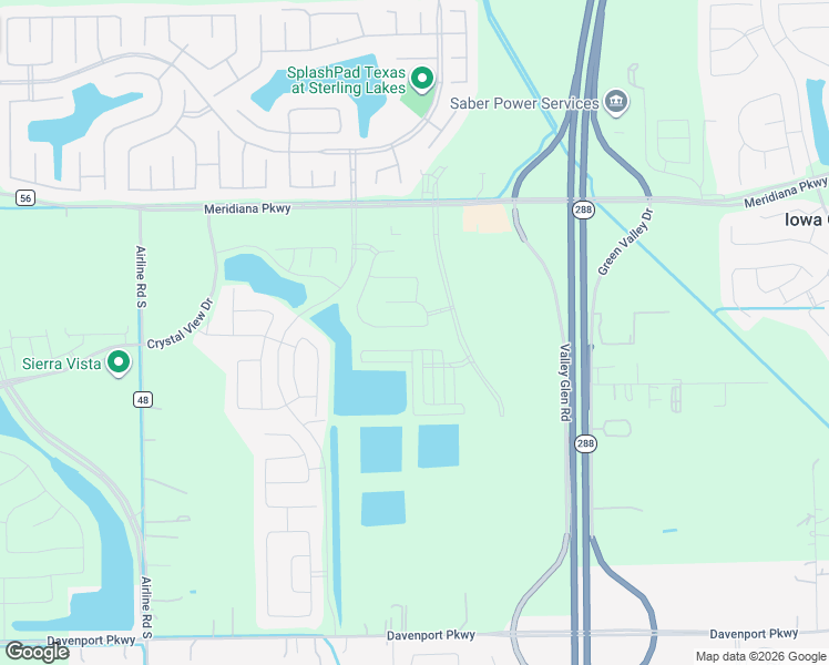map of restaurants, bars, coffee shops, grocery stores, and more near 2626 Matterhorn Mist Dr in Arcola