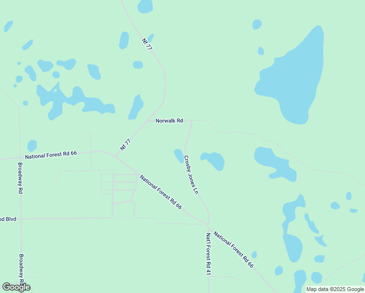 map of restaurants, bars, coffee shops, grocery stores, and more near 460 National Forestry Road 74 in Palatka