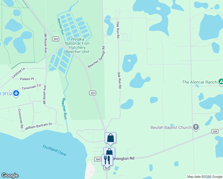 map of restaurants, bars, coffee shops, grocery stores, and more near in Welaka