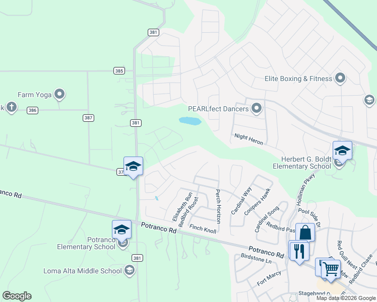 map of restaurants, bars, coffee shops, grocery stores, and more near 254 Reeves Garden in San Antonio