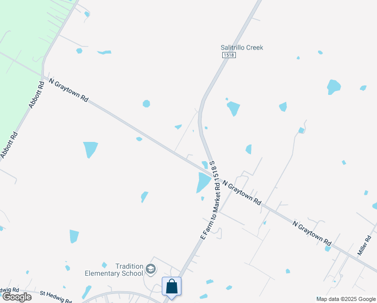 map of restaurants, bars, coffee shops, grocery stores, and more near 1140 North Graytown Road in St. Hedwig