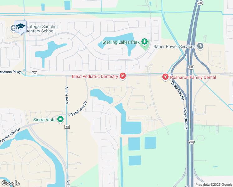 map of restaurants, bars, coffee shops, grocery stores, and more near 10103 Gray Pine Drive in Rosharon