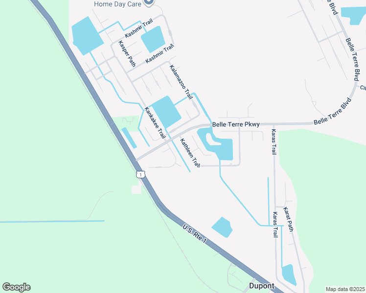 map of restaurants, bars, coffee shops, grocery stores, and more near 8 Kathleen Trail in Palm Coast