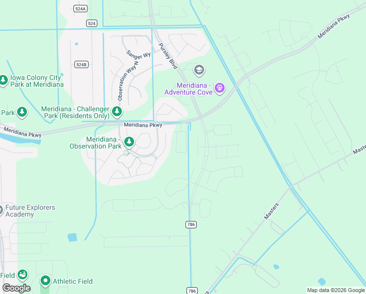map of restaurants, bars, coffee shops, grocery stores, and more near 10043 Napier Drive in Rosharon