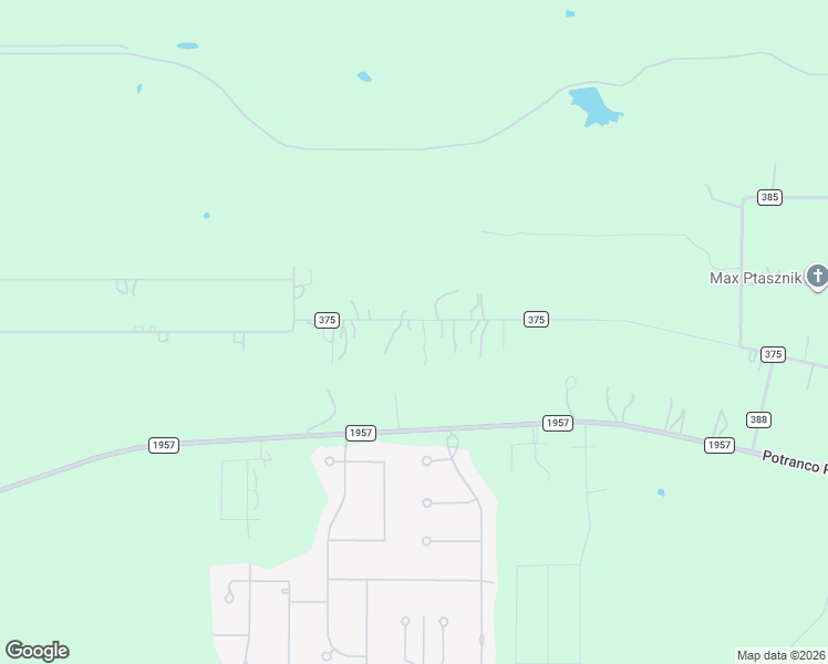 map of restaurants, bars, coffee shops, grocery stores, and more near 973 County Road 375 in San Antonio