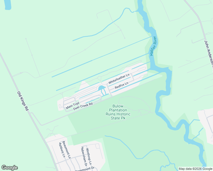 map of restaurants, bars, coffee shops, grocery stores, and more near Silver Moon Drive in Flagler Beach