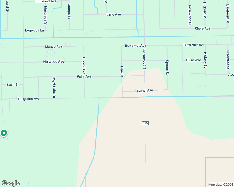 map of restaurants, bars, coffee shops, grocery stores, and more near 2916 Palm Avenue in Bunnell
