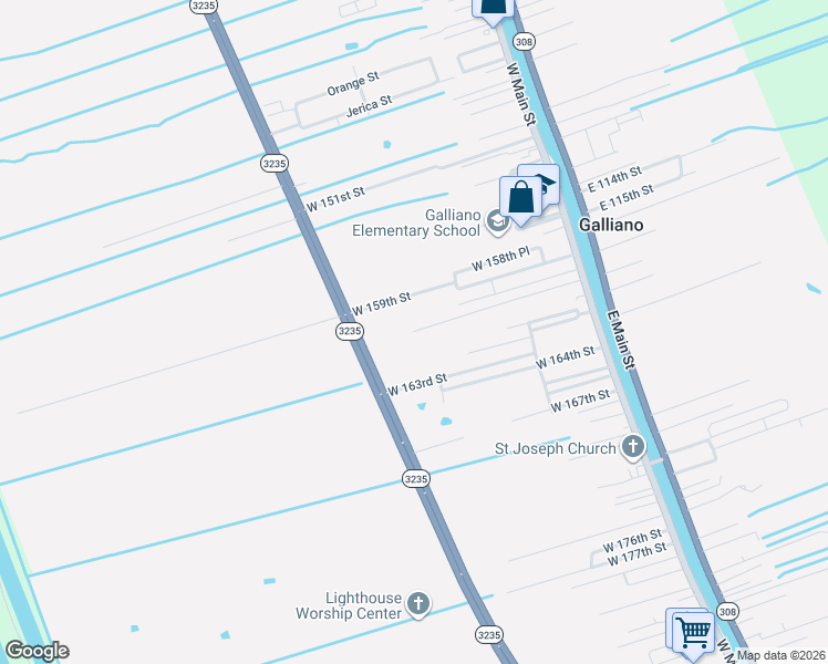 map of restaurants, bars, coffee shops, grocery stores, and more near 399 W 161st St in Galliano