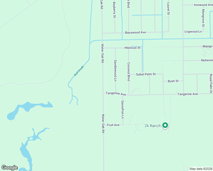 map of restaurants, bars, coffee shops, grocery stores, and more near 3131 Water Oak Road in Bunnell