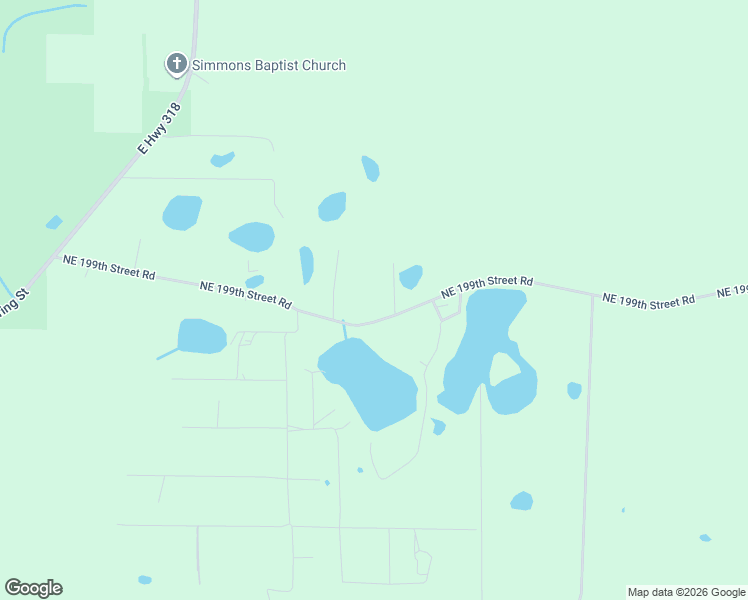 map of restaurants, bars, coffee shops, grocery stores, and more near 7697 Northeast 199th Street Road in Citra