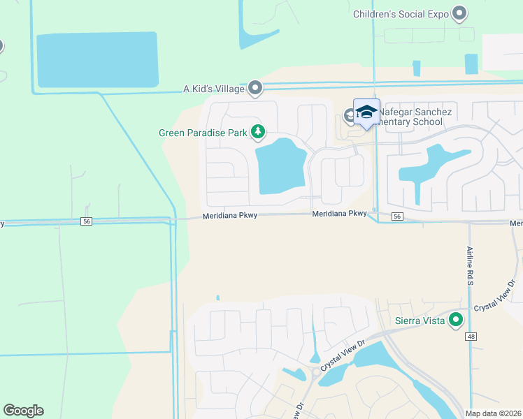 map of restaurants, bars, coffee shops, grocery stores, and more near 1318 Paradise Found Drive in Arcola