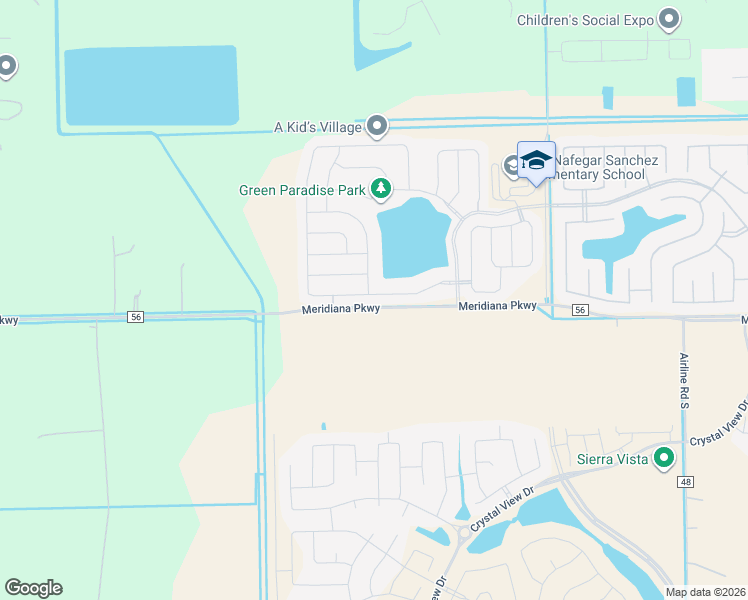 map of restaurants, bars, coffee shops, grocery stores, and more near 1318 Paradise Found Drive in Arcola