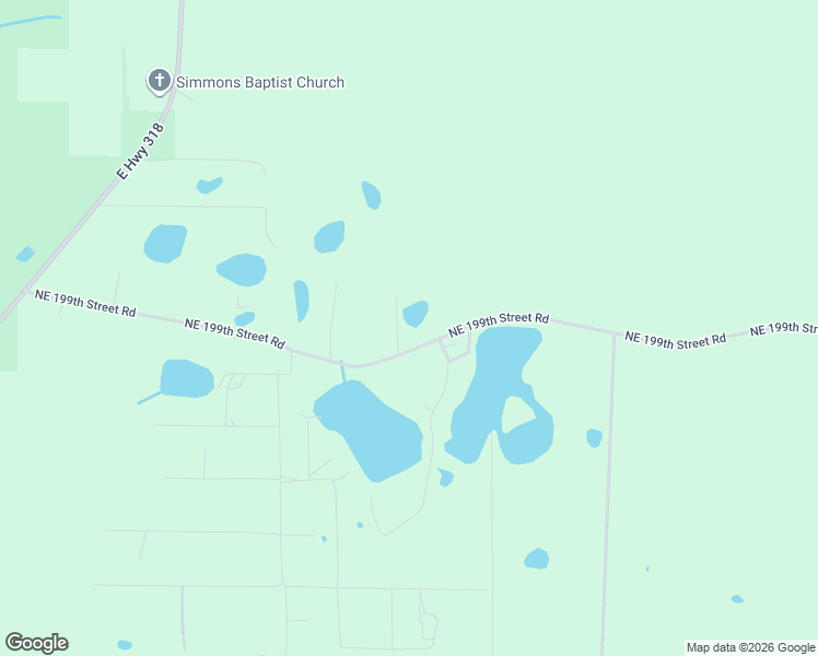 map of restaurants, bars, coffee shops, grocery stores, and more near 7697 Northeast 199th Street Road in Citra