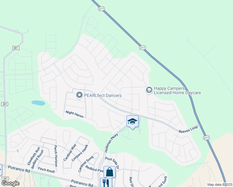map of restaurants, bars, coffee shops, grocery stores, and more near 15207 Cinnamon Teal in San Antonio