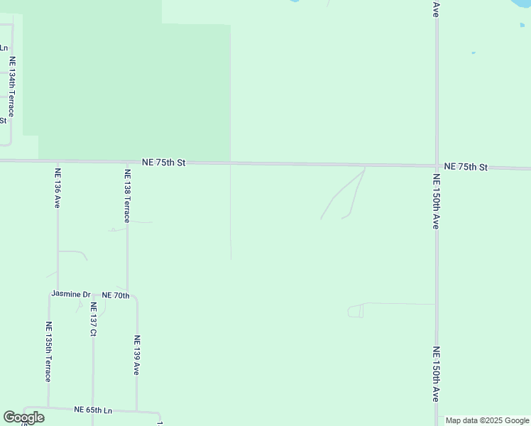 map of restaurants, bars, coffee shops, grocery stores, and more near 7351 Northeast 142nd Terrace in Williston