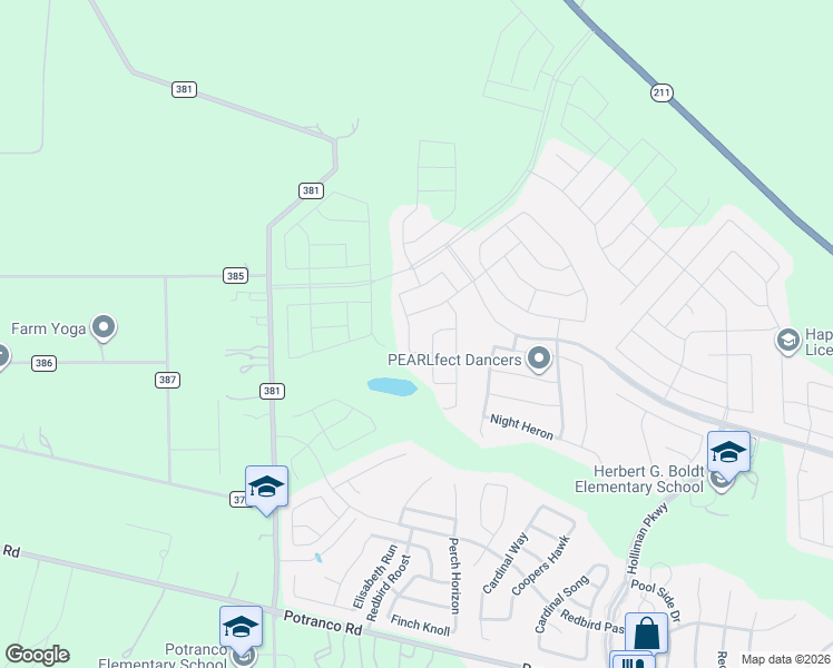 map of restaurants, bars, coffee shops, grocery stores, and more near 283 Reeves Garden in San Antonio