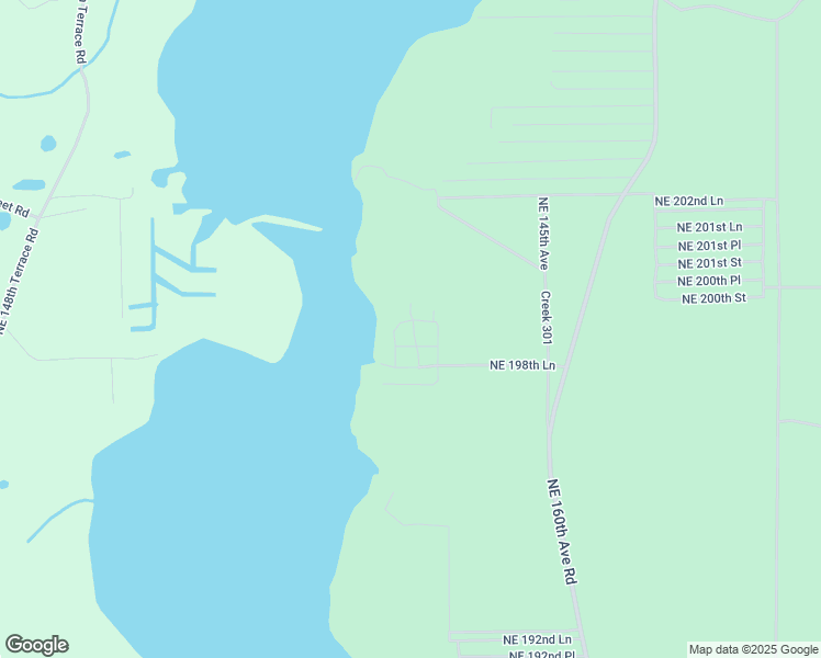 map of restaurants, bars, coffee shops, grocery stores, and more near 14171 Northeast 199th Lane in Fort McCoy
