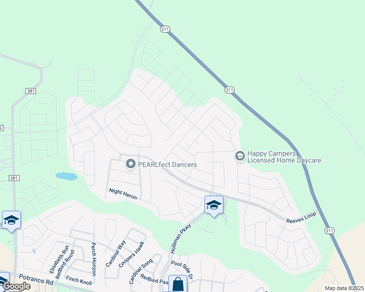 map of restaurants, bars, coffee shops, grocery stores, and more near 15231 Field Sparrow in San Antonio