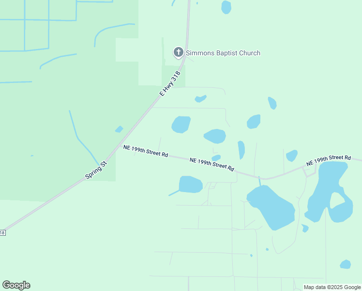 map of restaurants, bars, coffee shops, grocery stores, and more near 7065 Northeast 199th Street Road in Citra