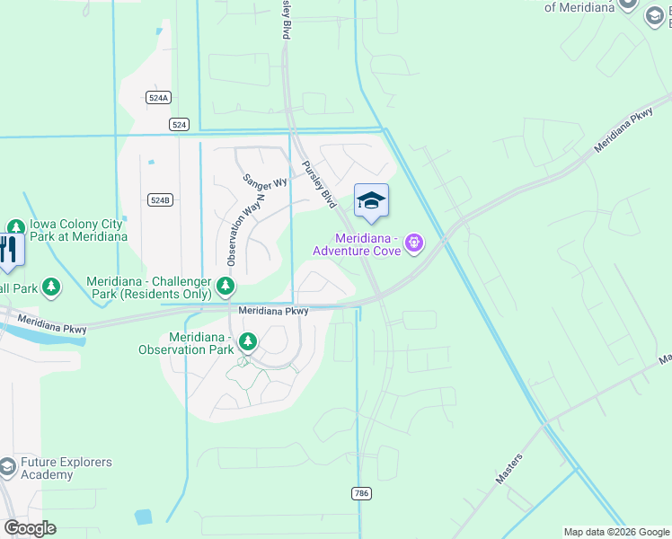 map of restaurants, bars, coffee shops, grocery stores, and more near 10007 Napier Drive in Rosharon