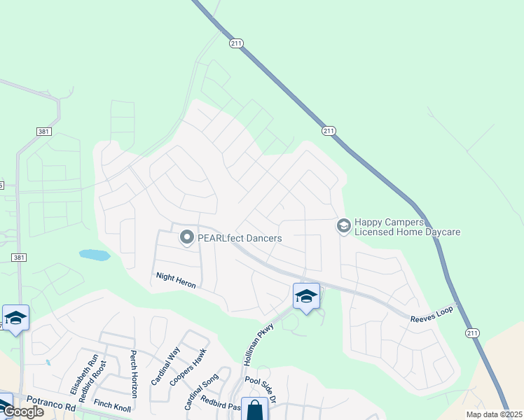 map of restaurants, bars, coffee shops, grocery stores, and more near 15231 Field Sparrow in San Antonio