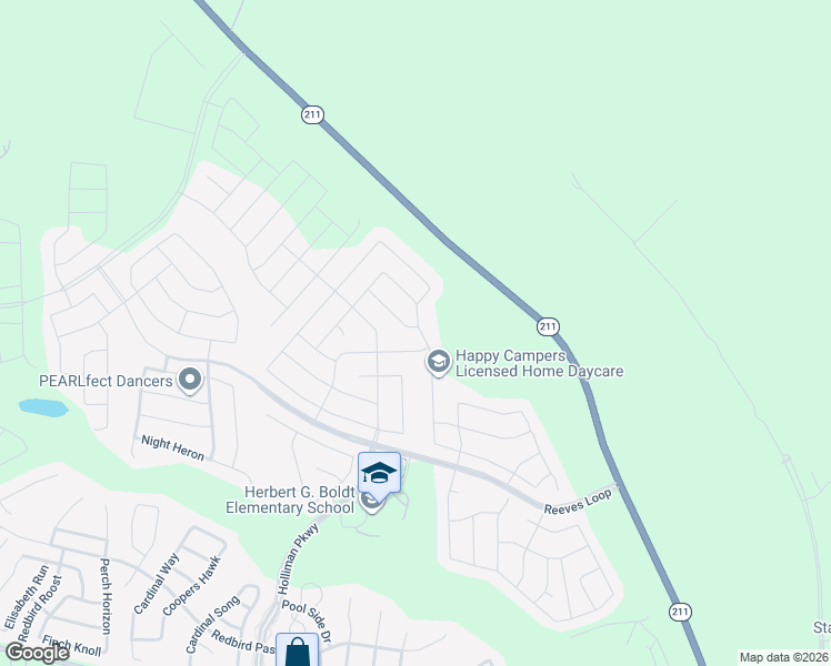 map of restaurants, bars, coffee shops, grocery stores, and more near 914 Red Crossbill in San Antonio